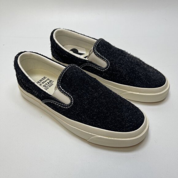 Converse x GOLF le FLEUR One Star Slip Pro Shoes Slip-On Black Women Sz 5.5 NEW - Picture 2 of 12